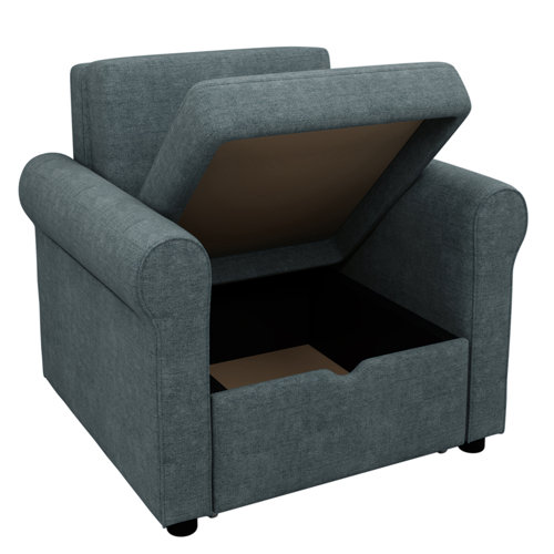 Winston Porter Dionigio 2in1 Convertible Sleeper Chair Bed Wayfair